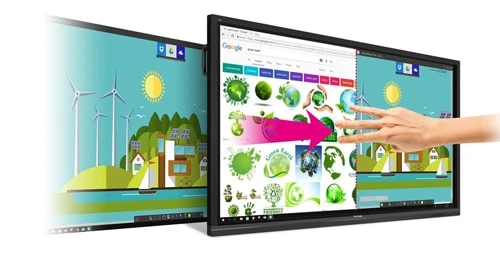 sử dụng màn hình tương tác với máy tính