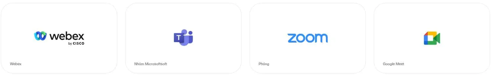 tham gia bất kì cuộc họp nào