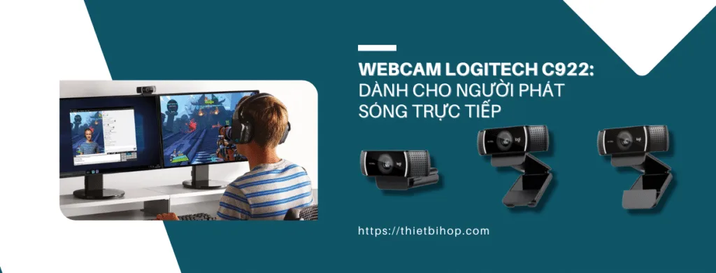Webcam Logitech C922