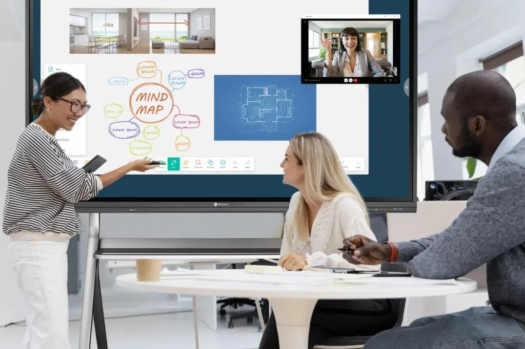 Giới thiệu về màn hình tương tác 85 inch