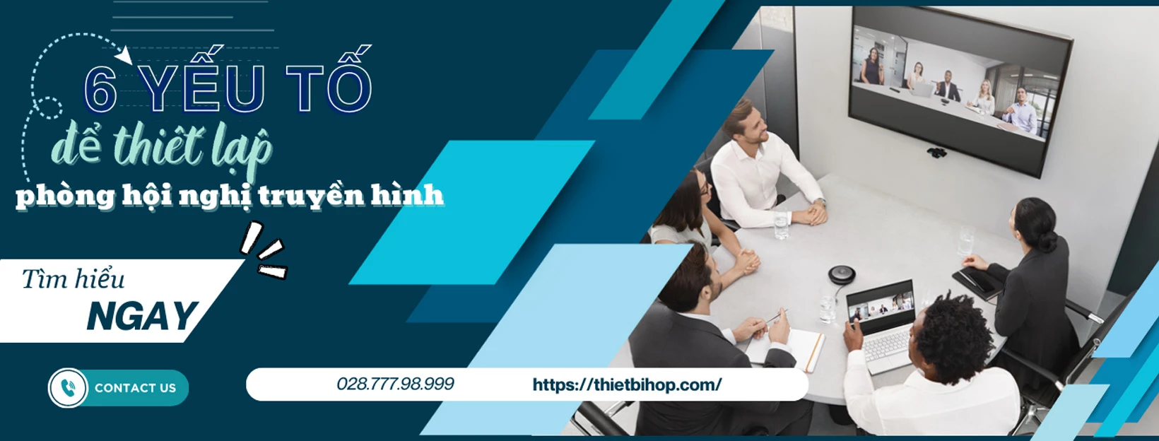6 điều cần để thiết lập phòng hội nghị truyền hình