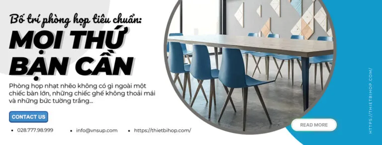 bố trí phòng họp tiêu chuẩn