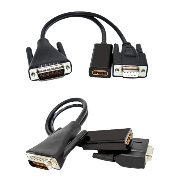 cáp chuyển đổi hdci sang hdmi và com rs232 db9