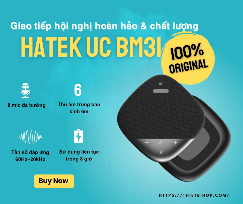 giới thiệu loa và micro bluetooth hatek uc bm31