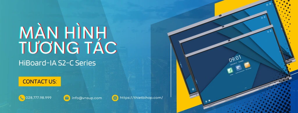 giới thiệu màn hình tương tác hiboard ia s2-c series