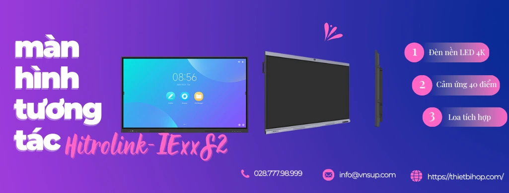 màn hình tương tác hitrolink series hiboard-iexxs2