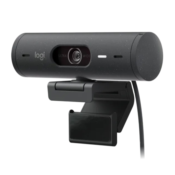logitech brio 500 webcam (graphite)