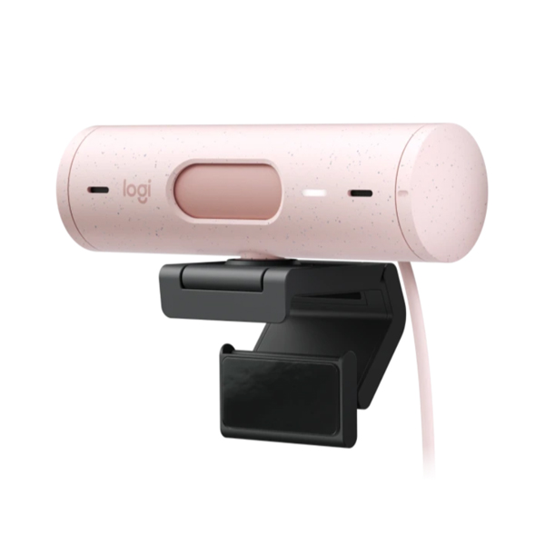 logitech brio 500 webcam (rose) (1)
