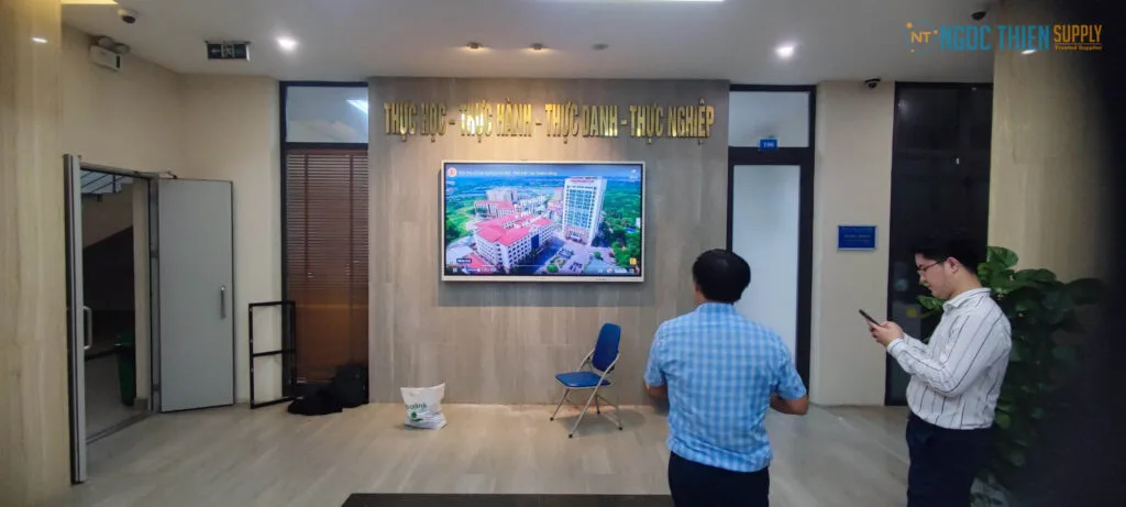 dự án lắp đặt đại học công nghiệp hà nội