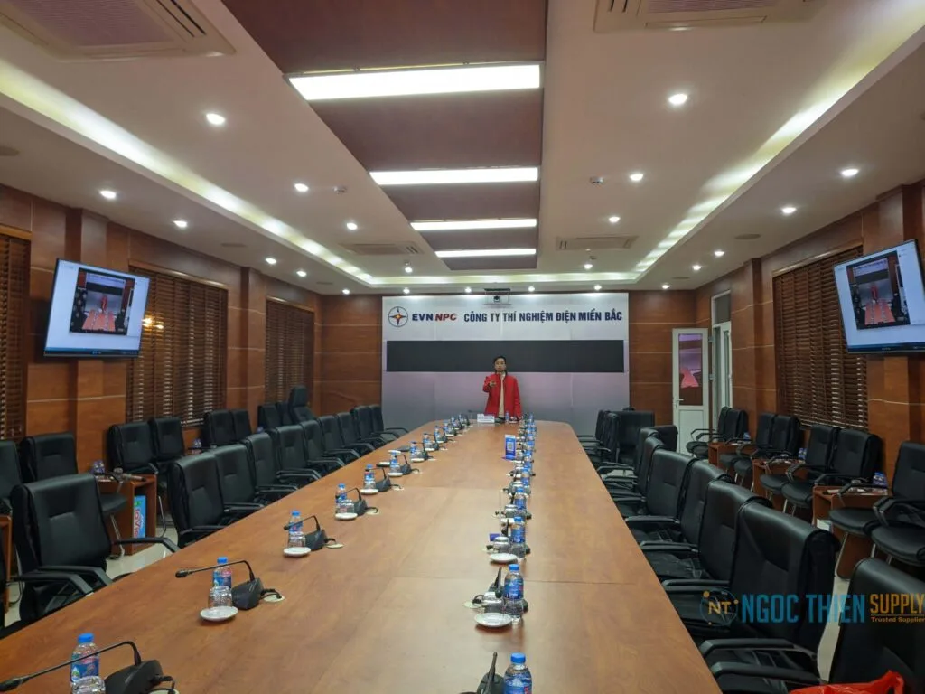 hình ảnh lắp đặt cho công ty TNHH MTV thí nghiệm Điện miền Bấc