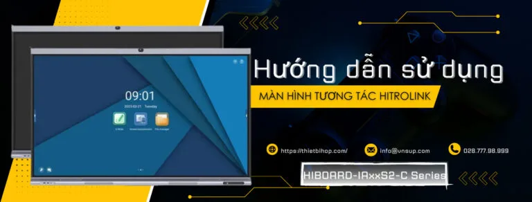 hướng dẫn sử dụng màn hình tương tác hiboard-iaxxs2-c series