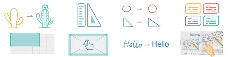 bảng trắng mục đích cho giáo dục
