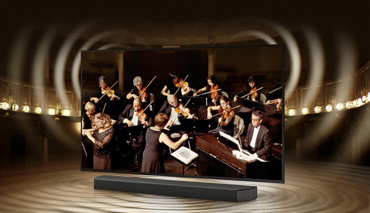 bộ đôi hoàn hảo tv và loa thanh