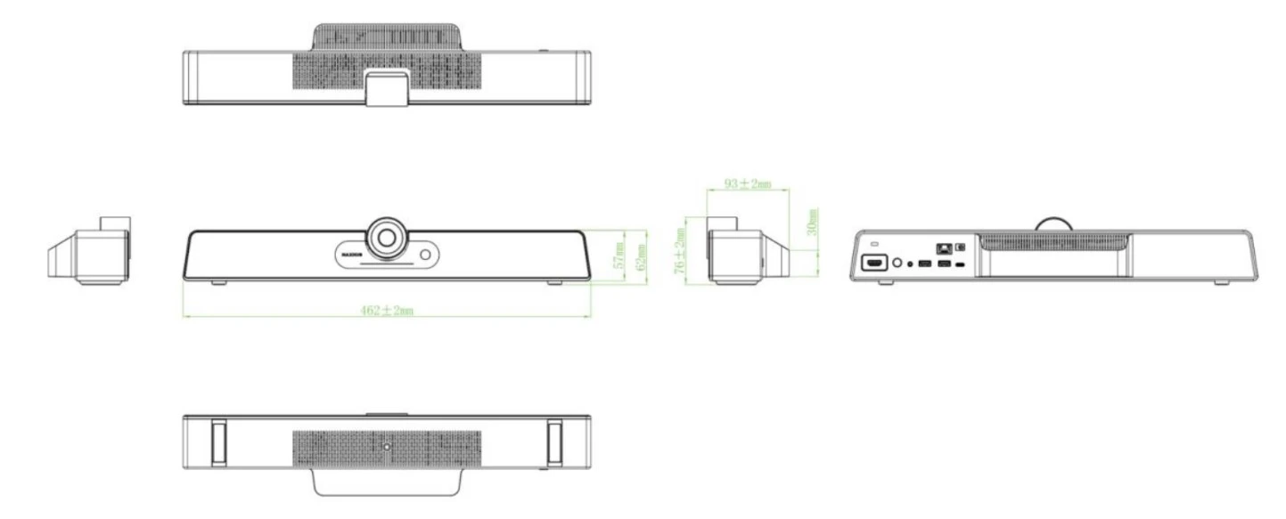 thông số kỹ thuật maxhub uc s15