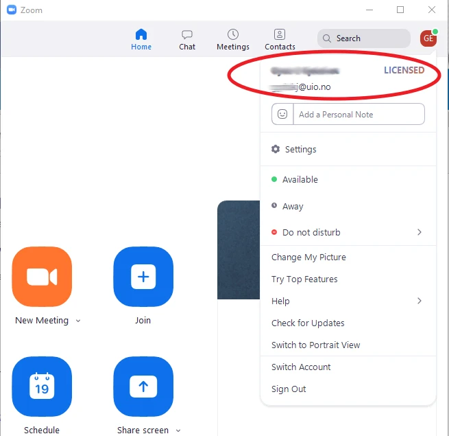 check nhanh bản quyền zoom
