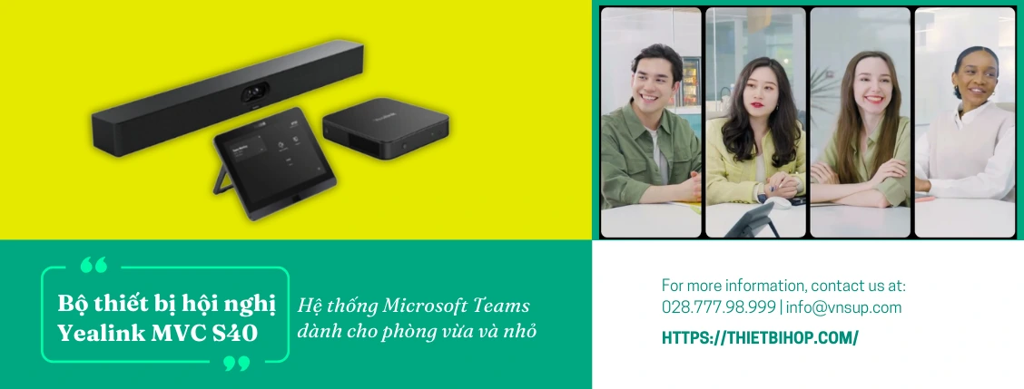 Bộ thiết bị hội nghị Yealink MVC S40