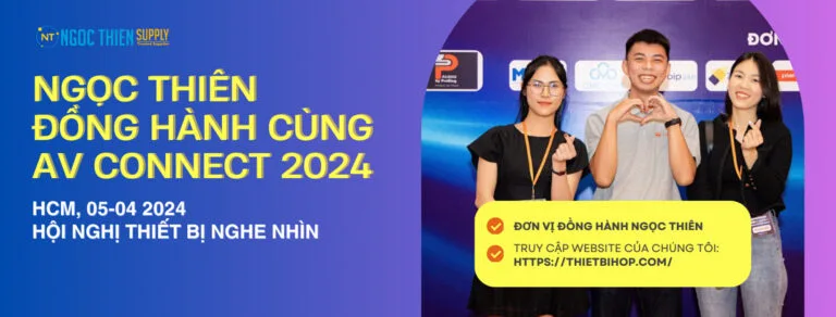 ngọc thiên đồng hành cùng av connect 2024