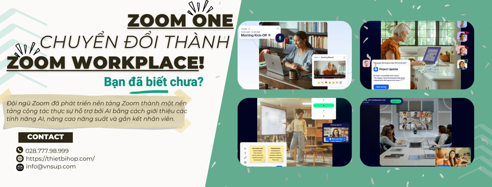 Zoom Workplace là gì và tính năng nổi bật