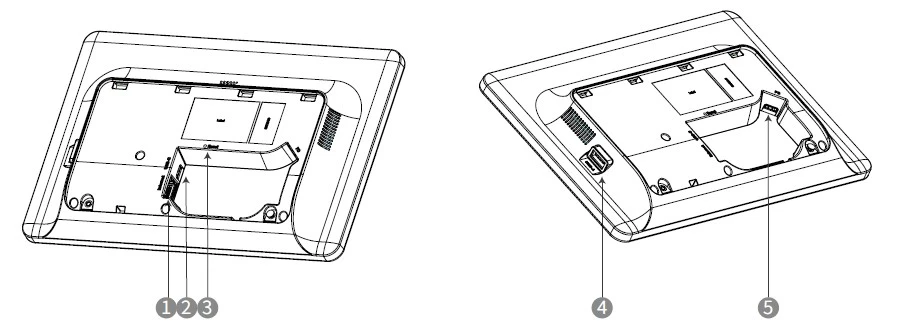 cấu tạo bảng điều khiển cảm ứng yealink ctp25 
