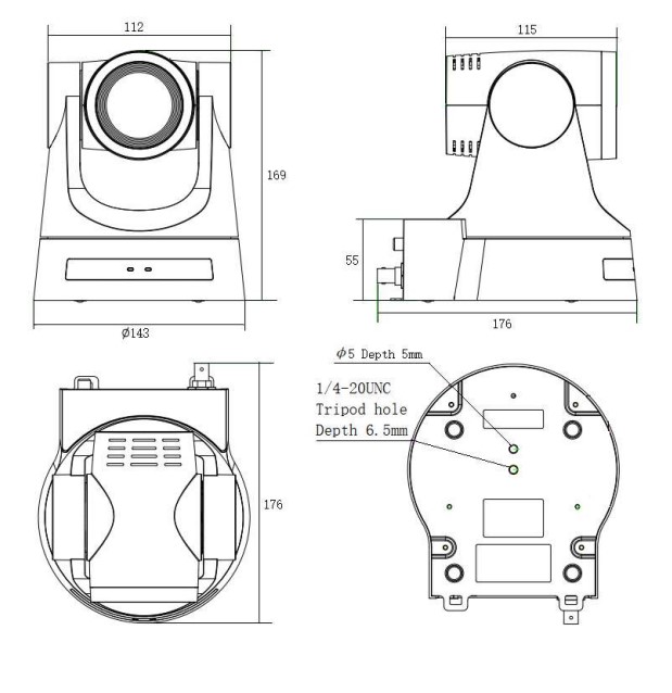 thông số kỹ thuật minrray uv580