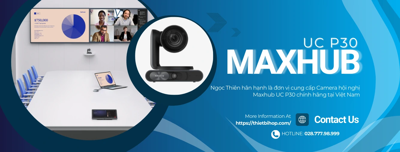 Camera hội nghị truyền hình Maxhub UC P30