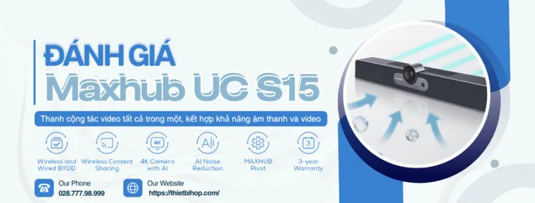 đánh giá maxhub uc s15