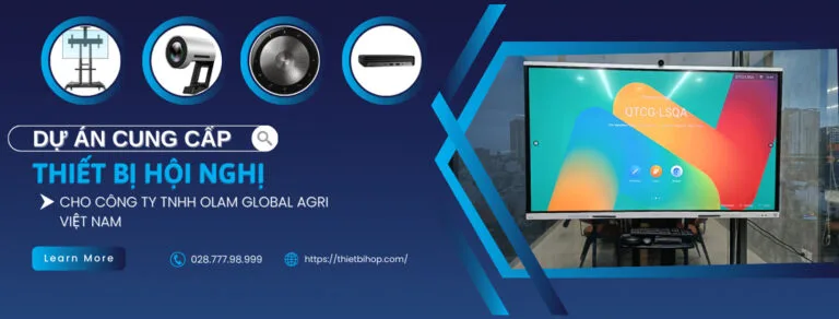 dự án cung cấp thiết bị hội nghị cho công ty tnhh olam global agri việt nam