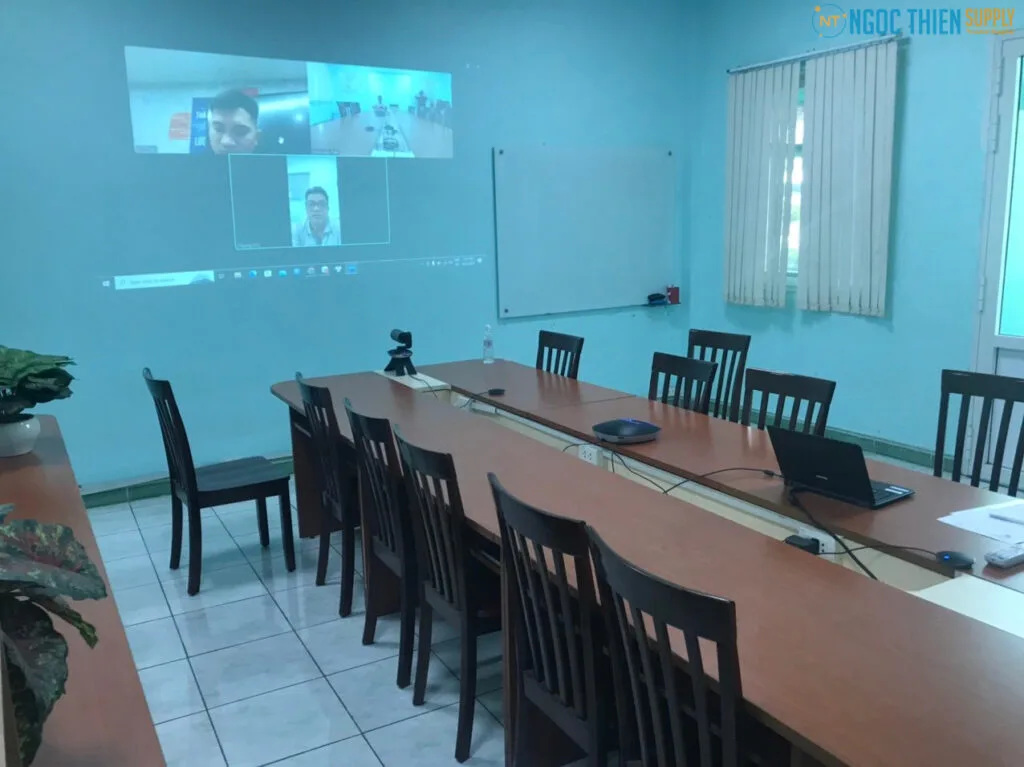 Ngọc Thiên lắp đặt thiết bị hội nghị cho công ty tnhh sản xuấ tân đông dương