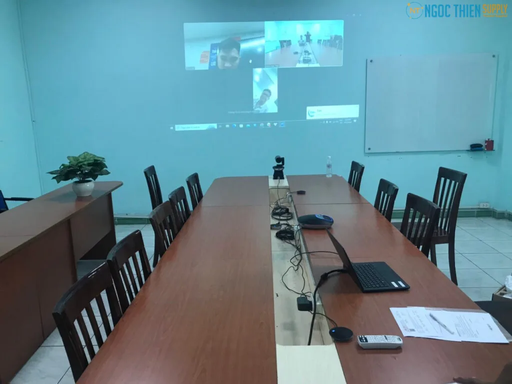 Ngọc Thiên lắp đặt thiết bị hội nghị cho công ty tnhh sản xuấ tân đông dương