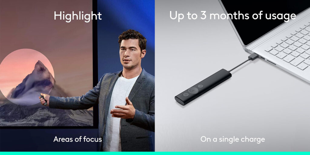 Logitech Spotlight Presentation Remote