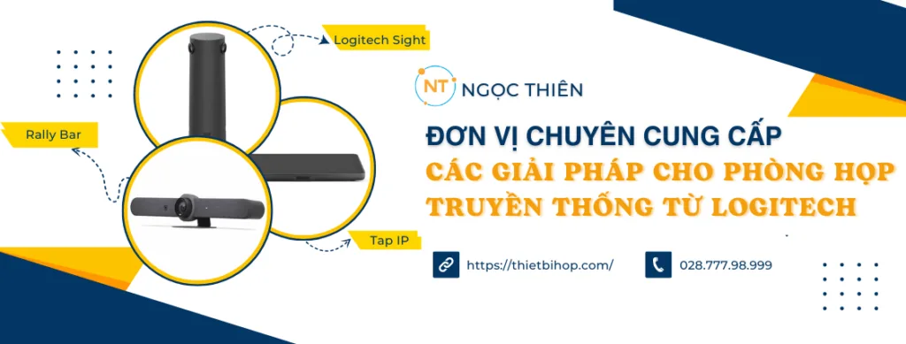 Ngọc Thiên là địa chỉ uy tín để mua giải pháp phòng họp truyền thống