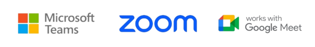 tuong thich voi microsoft teams zoom google meet Giải pháp phòng họp truyền thống: Rally Bar+ Logitech Sight+Tap IP năm 2025