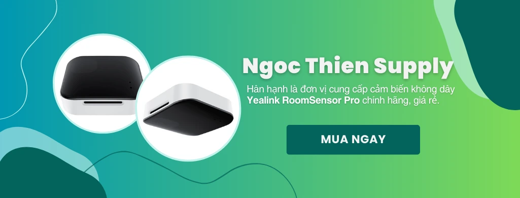 ngọc thiên là đơn vị cung cấp yealink roomsensor pro chính hãng 