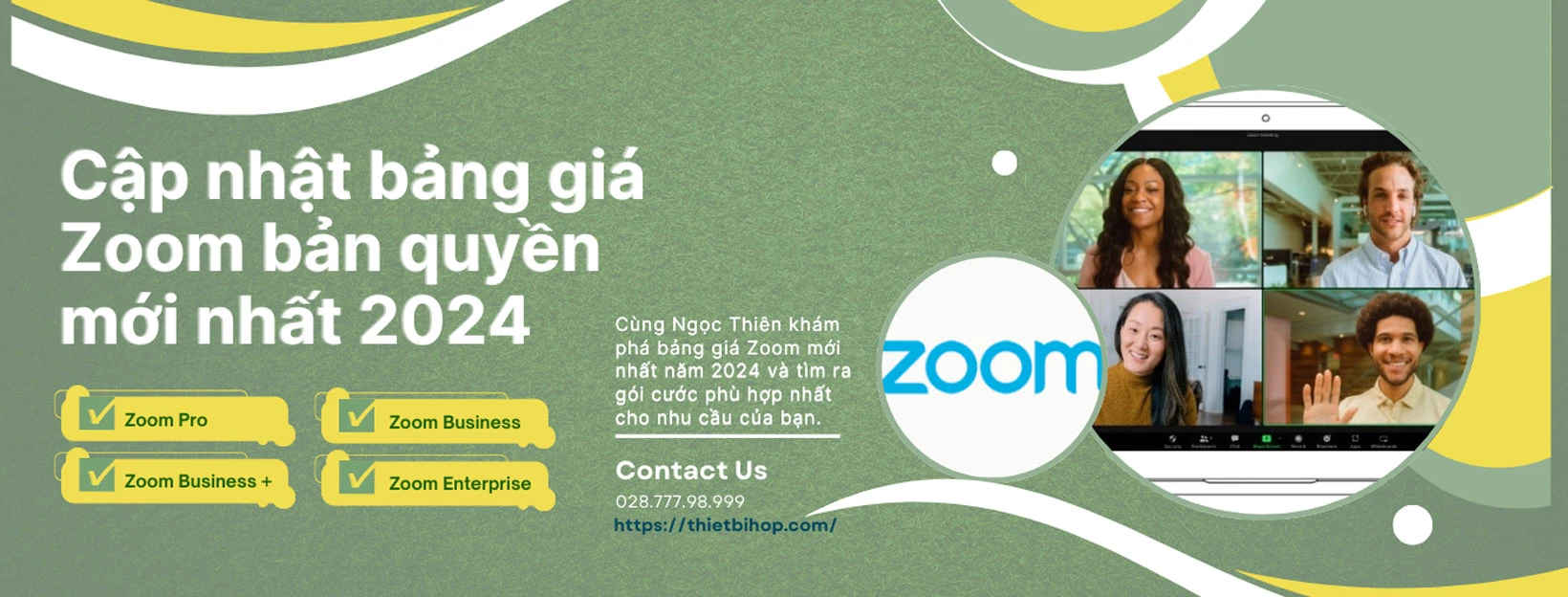 cập nhật bảng giá zoom mới nhất năm 2024