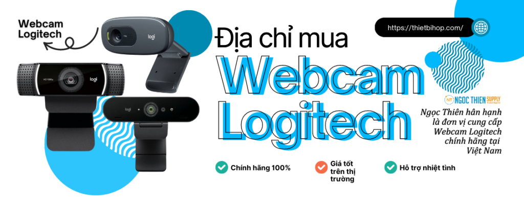 ngọc thiên là đơn vị cung cấp webcam dạy học online logitech chính hãng