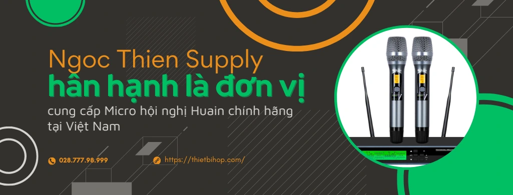 ngọc thiên là địa chỉ uy tín để mua micro huain hy-u1602ms