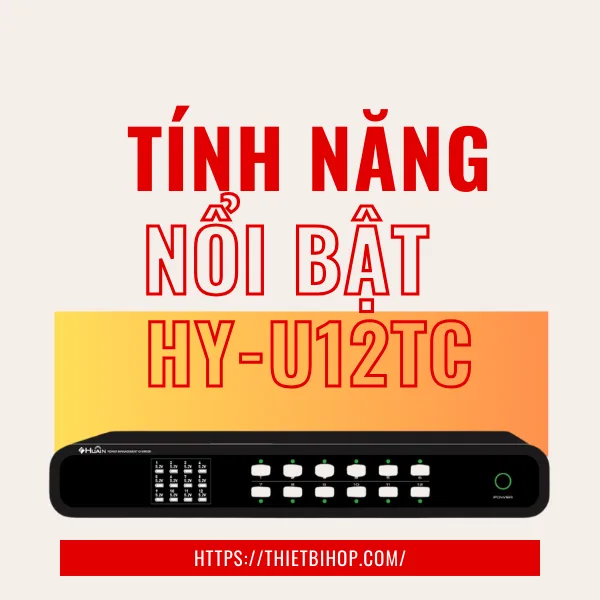 tính năng chính của bộ sạc hy-u12tc là gì