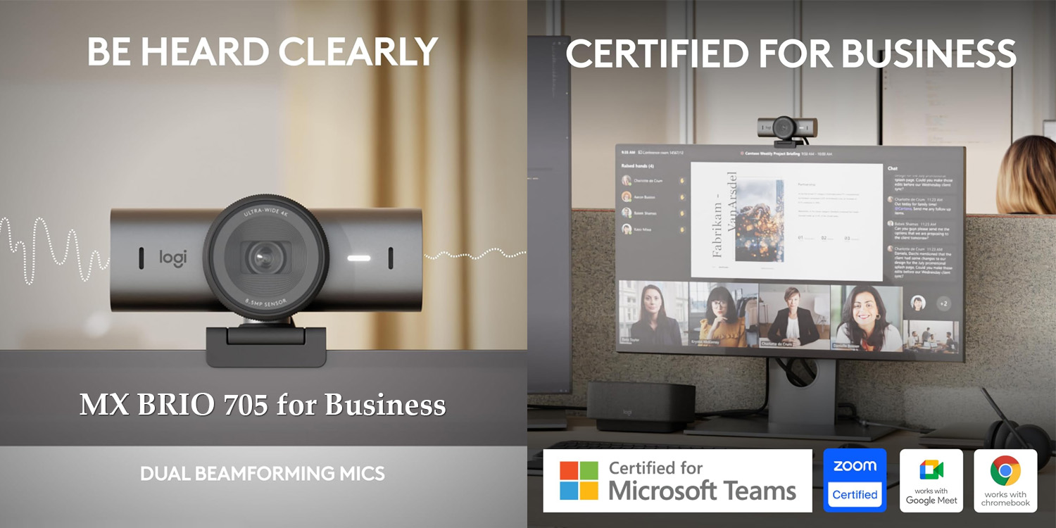 webcam cho doanh nghiệp mx brio 705 là gì