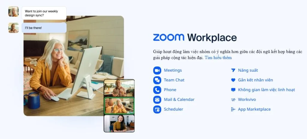 Zoom giúp hoạt động làm việc nhóm hiệu quả hơn