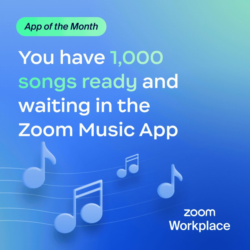 ứng dụng Zoom music app