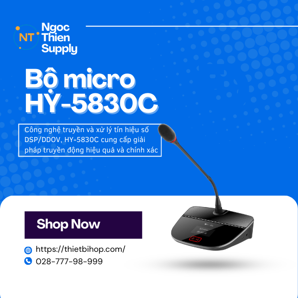 bộ micro chủ tịch huain hy-5830c