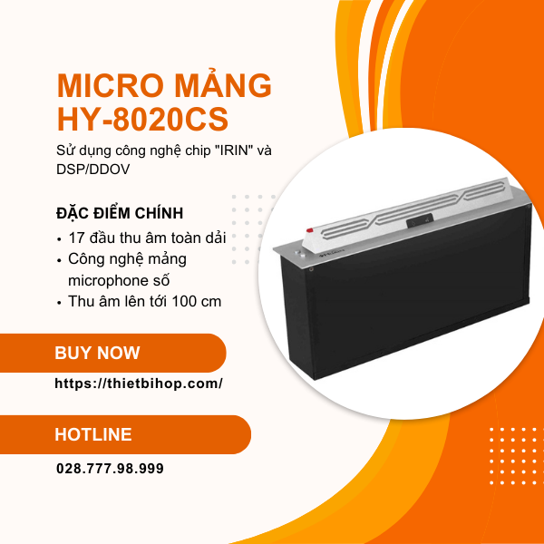 micro hội nghị mảng kỹ thuật số huain hy-8020cs