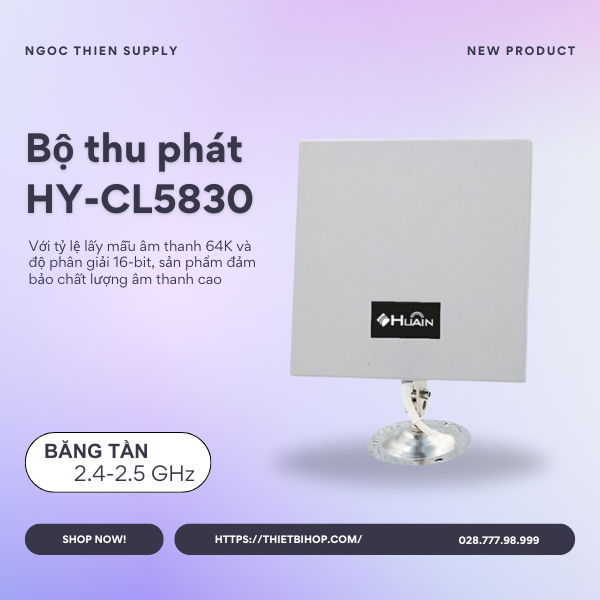 bộ thu phát dữ liệu không dây huain hy-cl5830