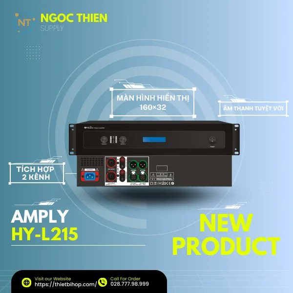 bộ khuếch đại kỹ thuật số hy-l215