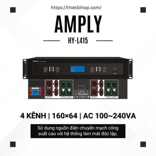 bộ khuếch đại công suất huain hy-l415