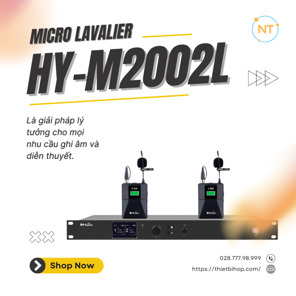 micro lavalier huain hy-m2002l