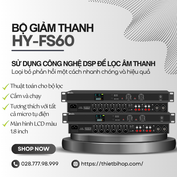 bộ giảm thanh hy-fs60