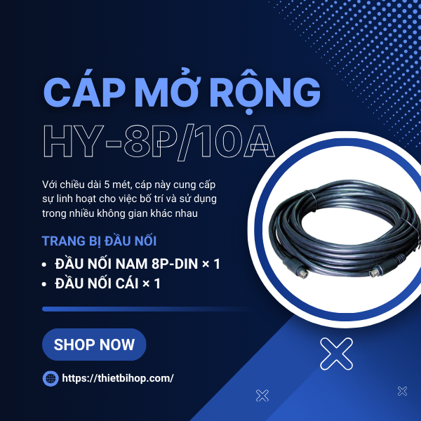 cáp micro nối dài 10m hy-8p5a