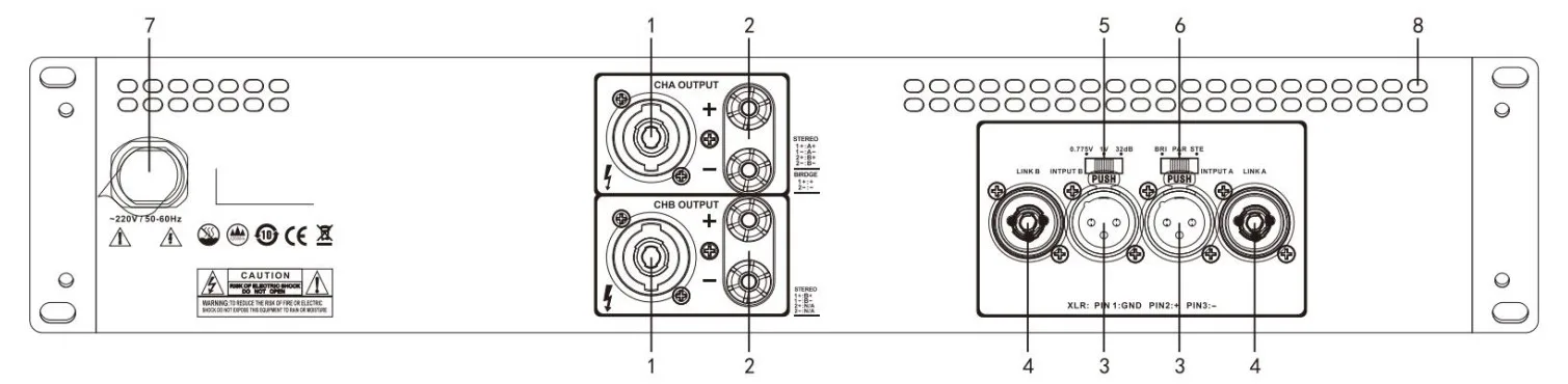cấu tạo mặt sau huain hy-l215