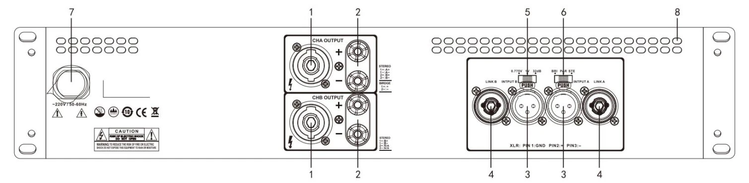 cấu tạo mặt sau huain hy-l215